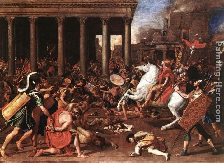 Nicolas Poussin The destruction of the Temple at Jerusalem